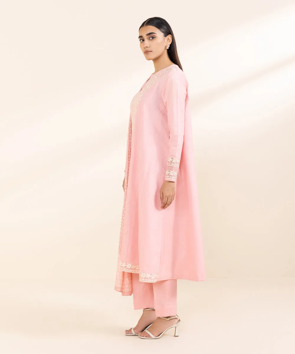 2 Piece - Embroidered Lawn Suit