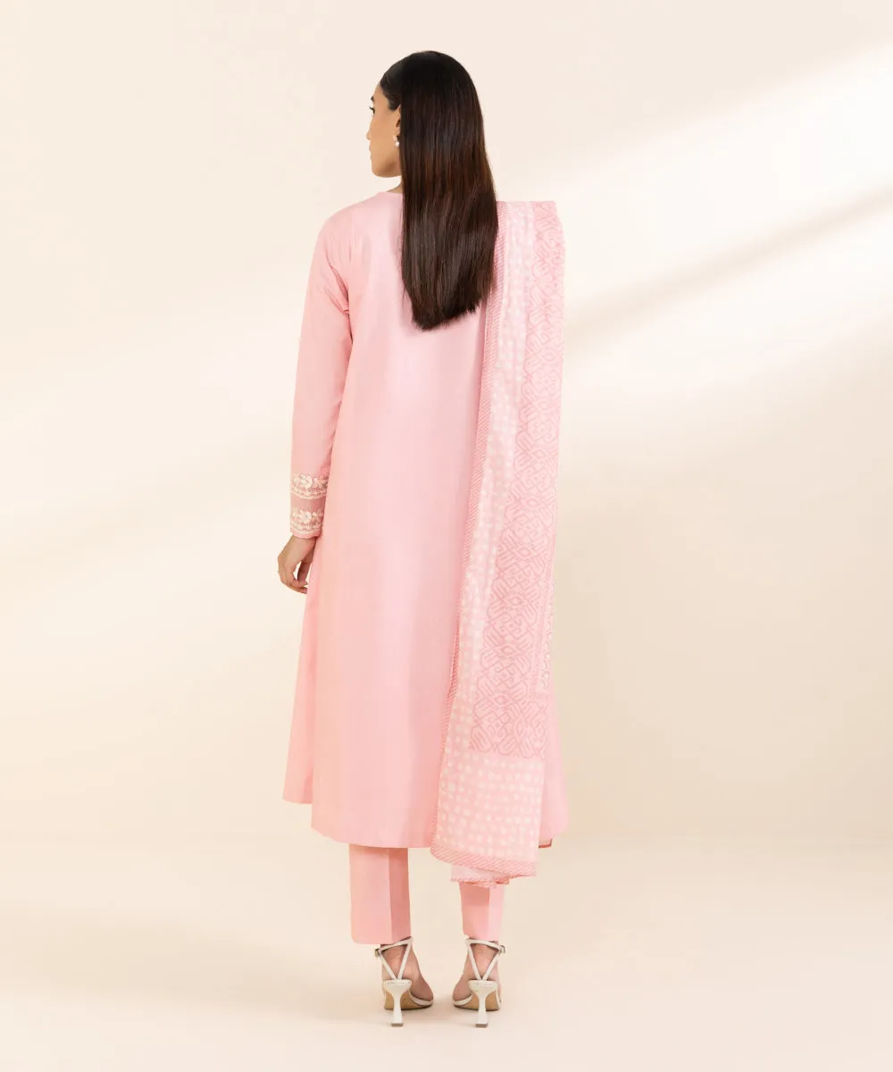 2 Piece - Embroidered Lawn Suit