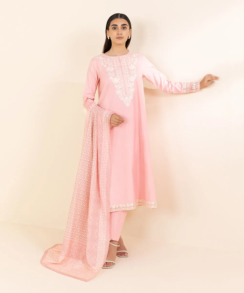2 Piece - Embroidered Lawn Suit