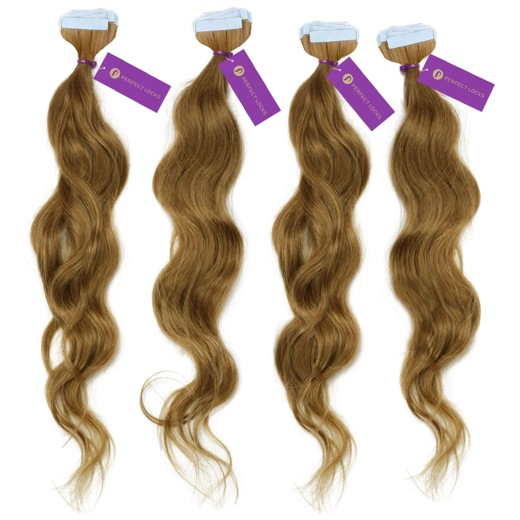 4 x Wavy Tape-In Hair Extension Bundle Deal (40 Pieces)