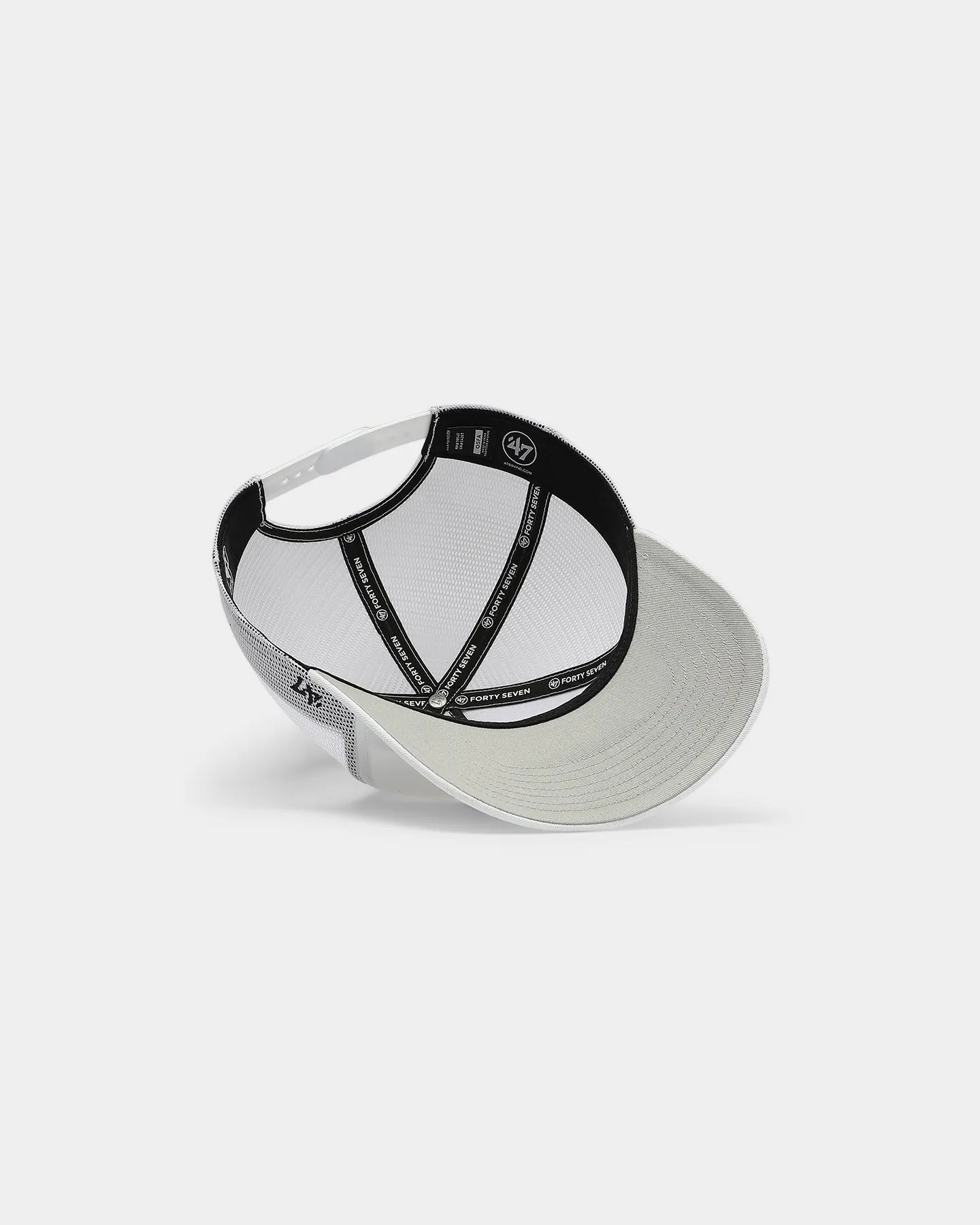 47 Brand Boston Celtics Level Mesh MVP DV Snapback White