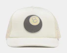 8 Ball Trucker Mens Hat (Beige)