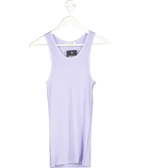 Acne Studios Lilac Ribbed Longline Tank UK XS