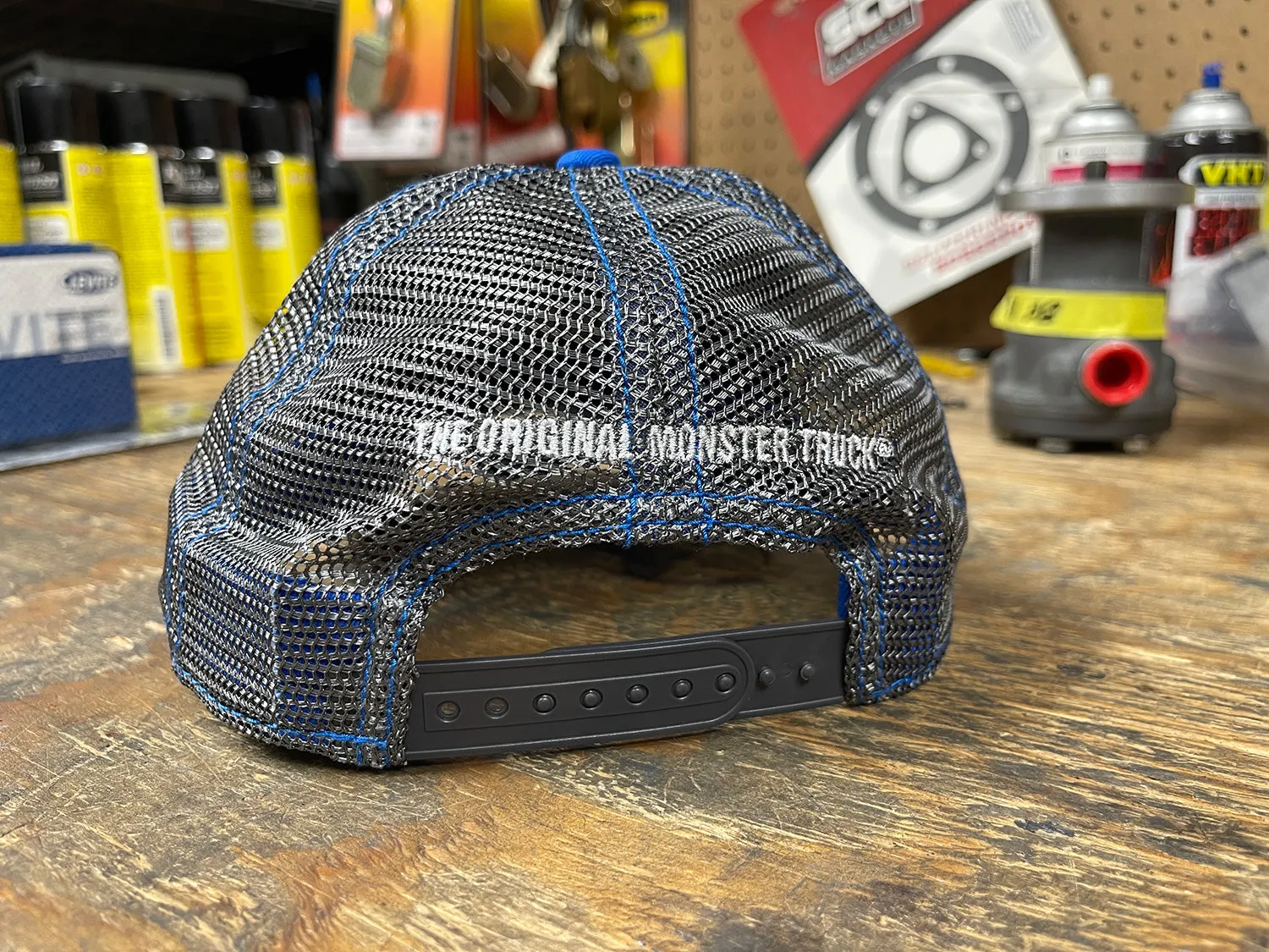 Adult Charcoal/Royal Blue Hat