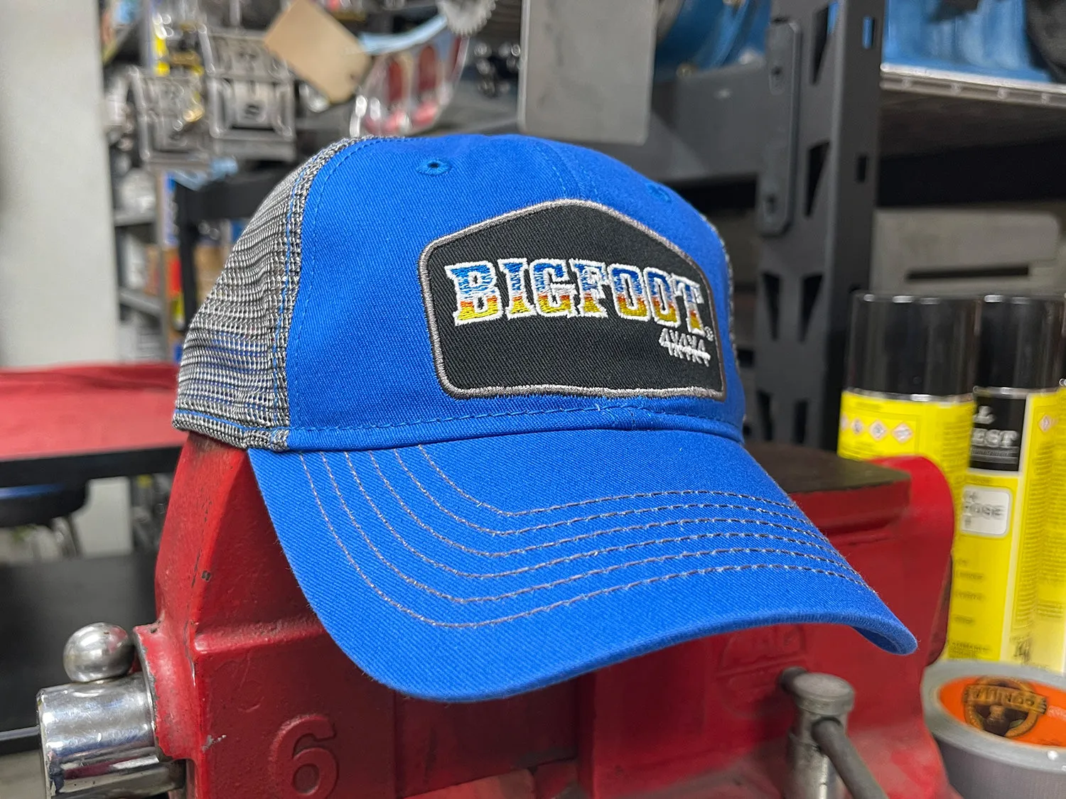Adult Charcoal/Royal Blue Hat