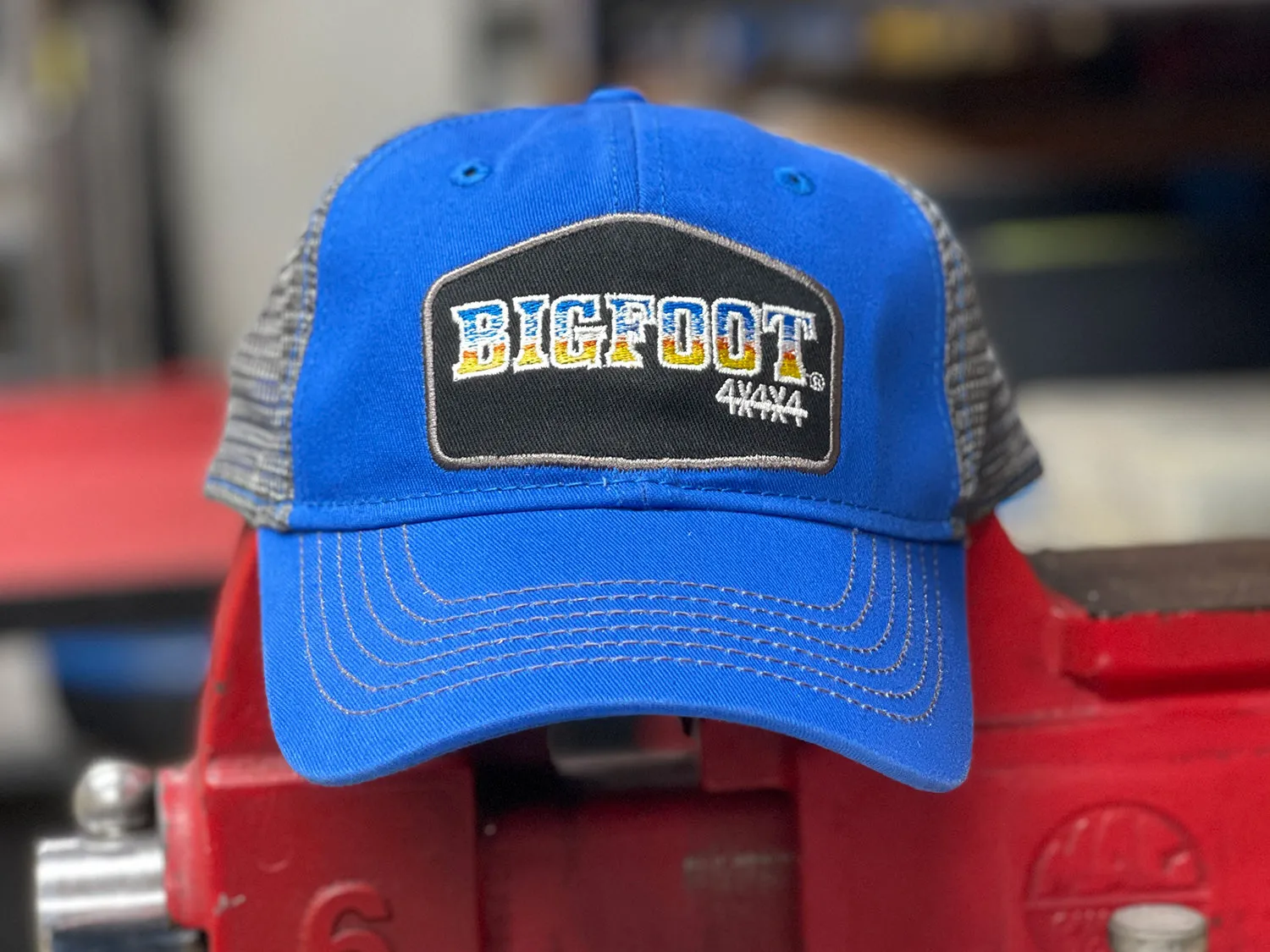 Adult Charcoal/Royal Blue Hat