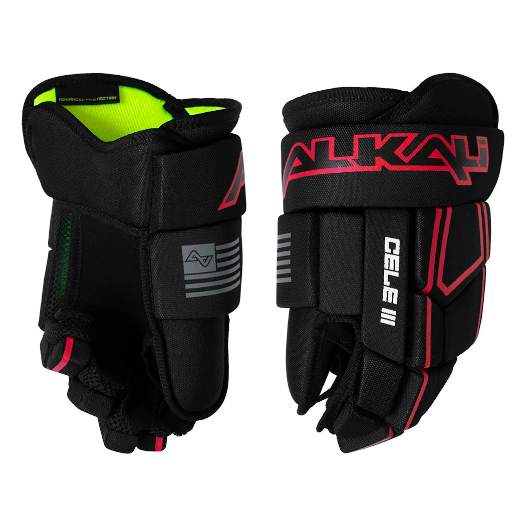 Alkali Cele III Senior Hockey Gloves