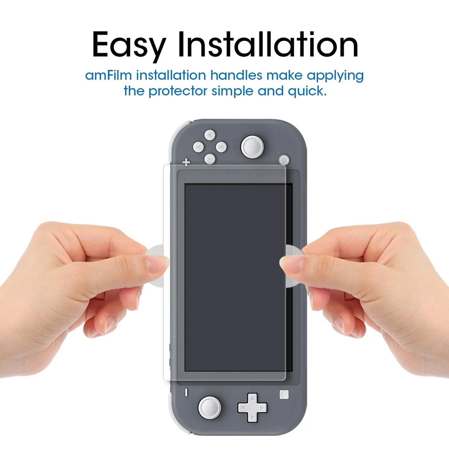 amFilm Tempered Glass Screen Protector for Nintendo Switch Lite 2019 (3-Pack) -  (NSW) Nintendo Switch