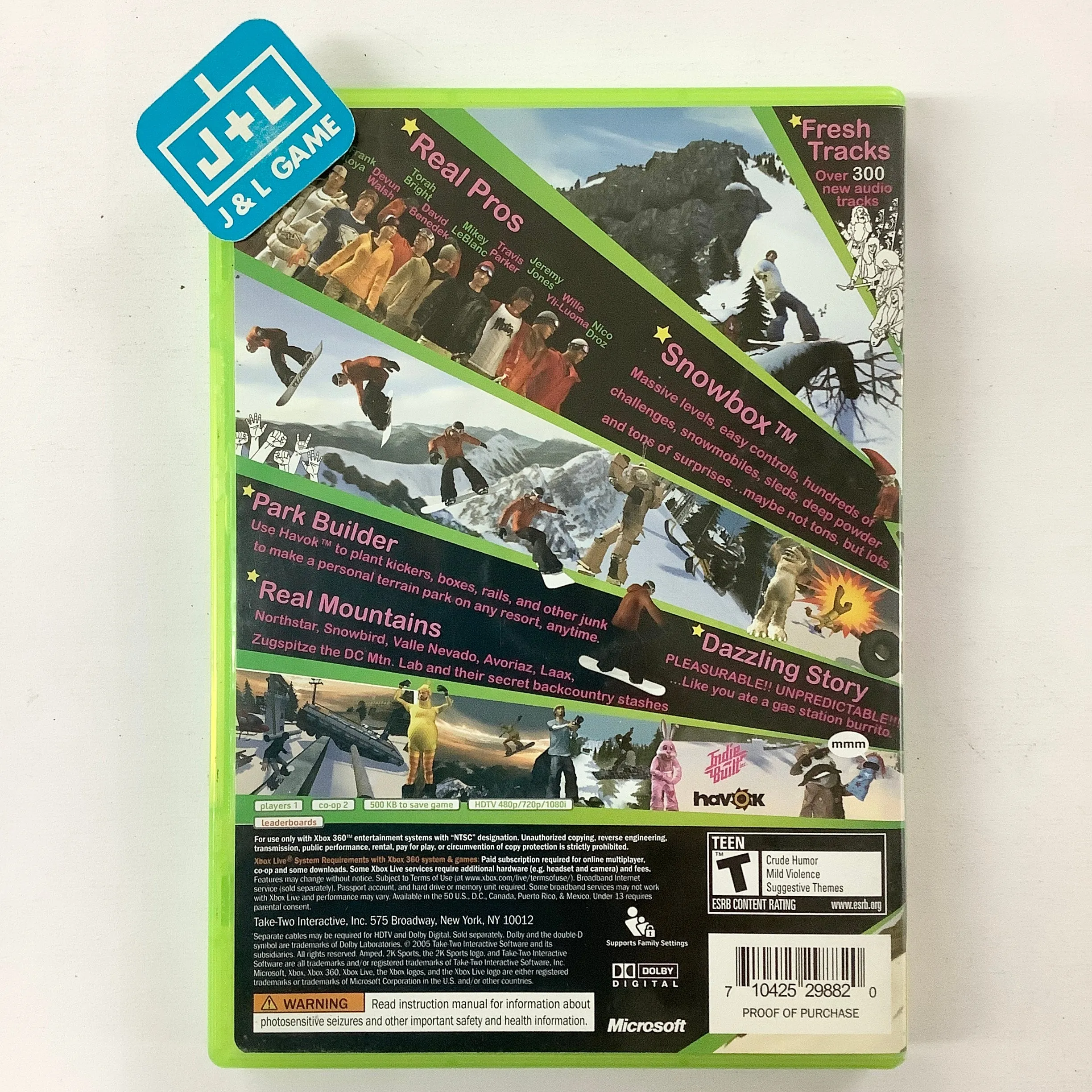Amped 3 - Xbox 360 [Pre-Owned]