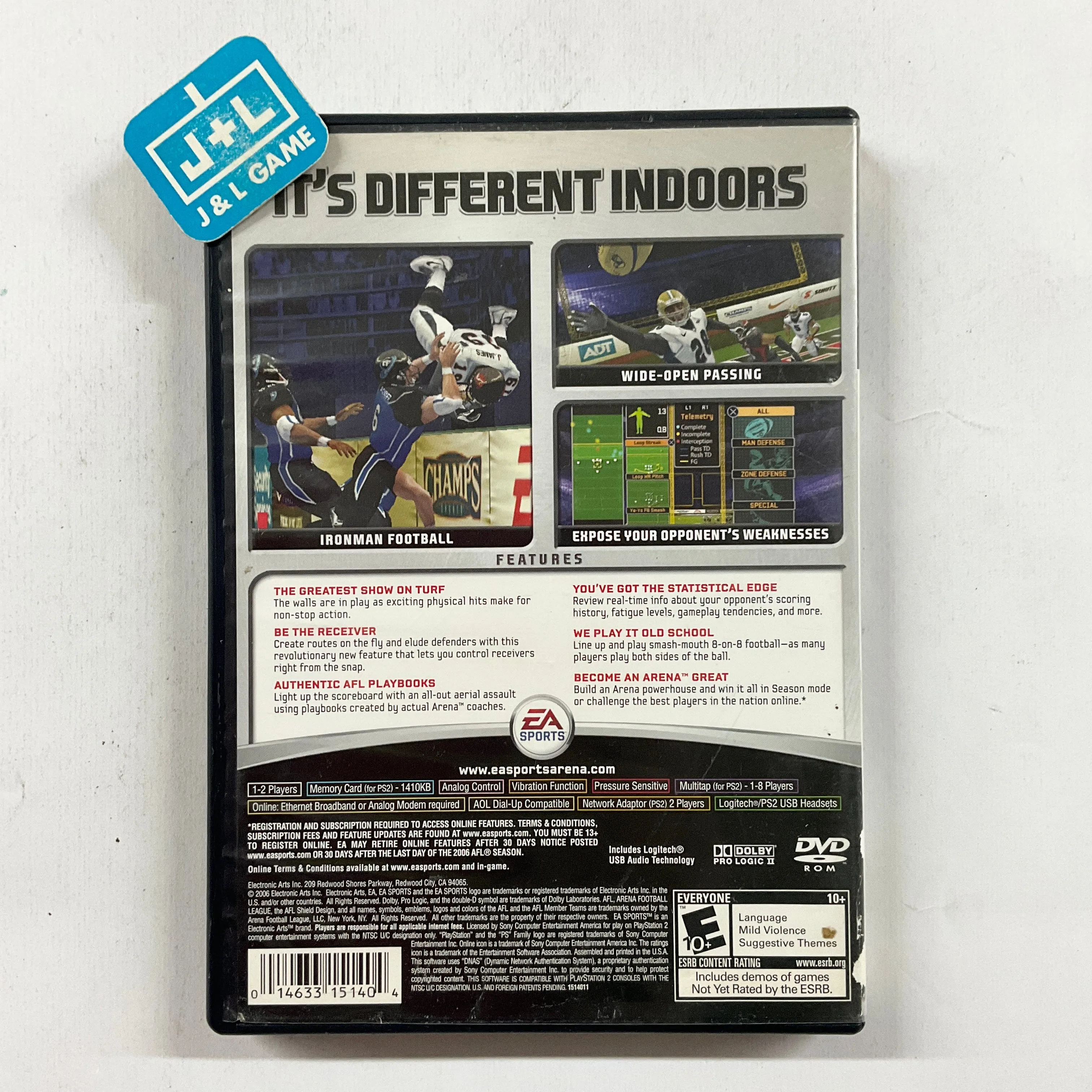 Arena Football - (PS2) PlayStation 2 [Pre-Owned]