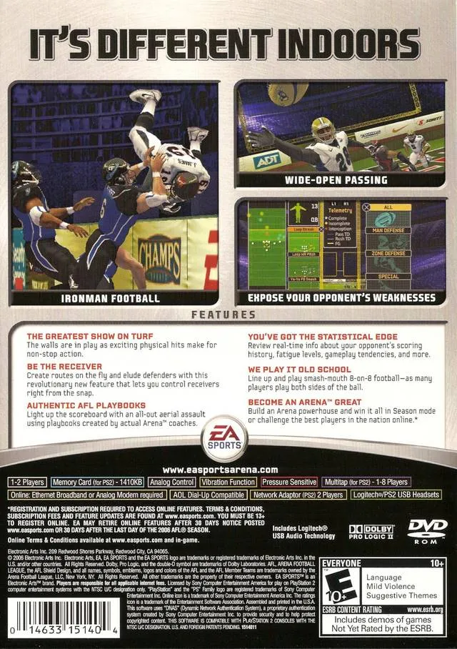 Arena Football - (PS2) PlayStation 2 [Pre-Owned]
