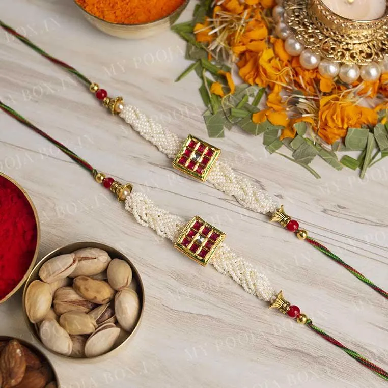 Astonishing Pearl Rakhi