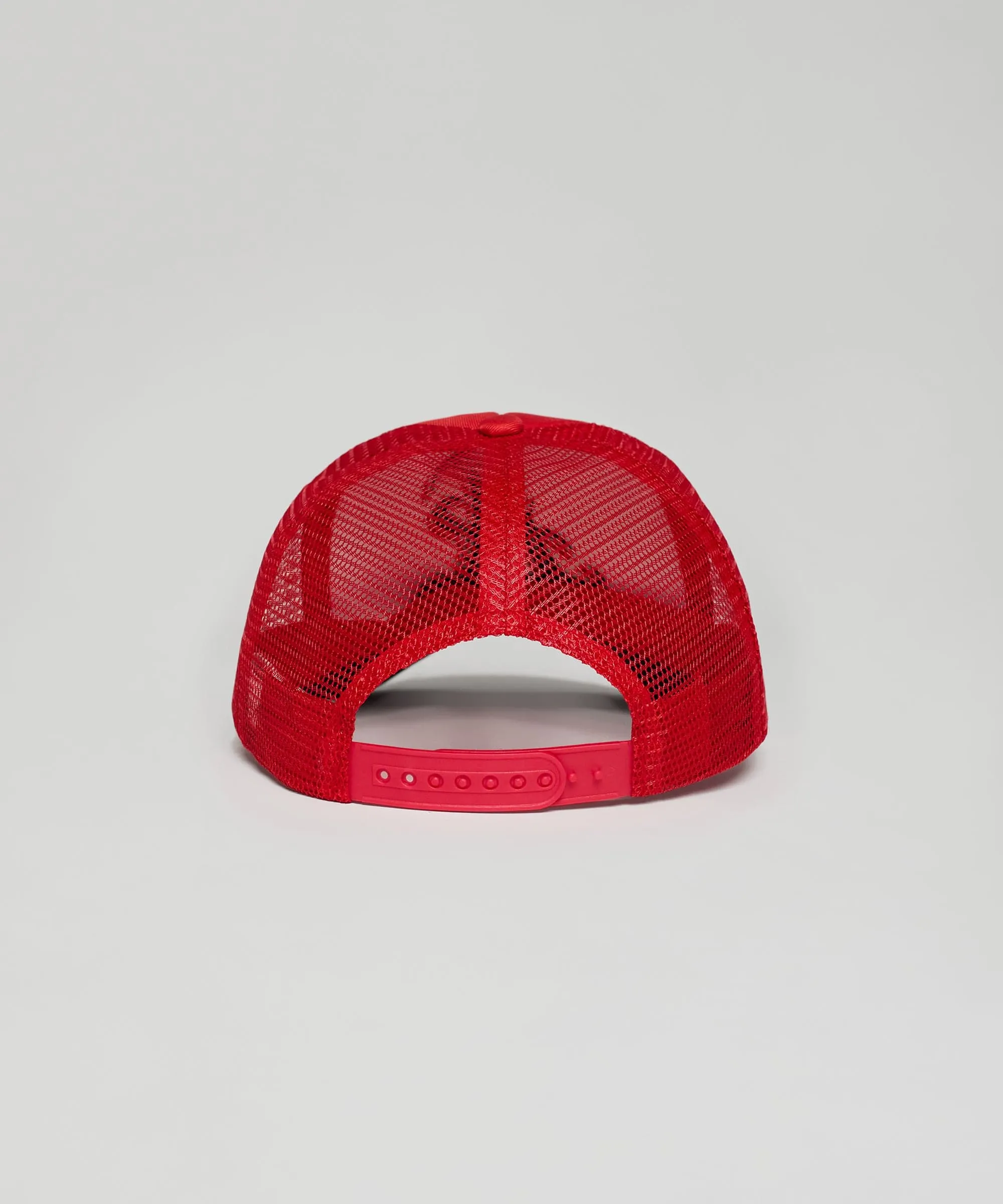 Atlanta Embroidery Trucker Hat - Red