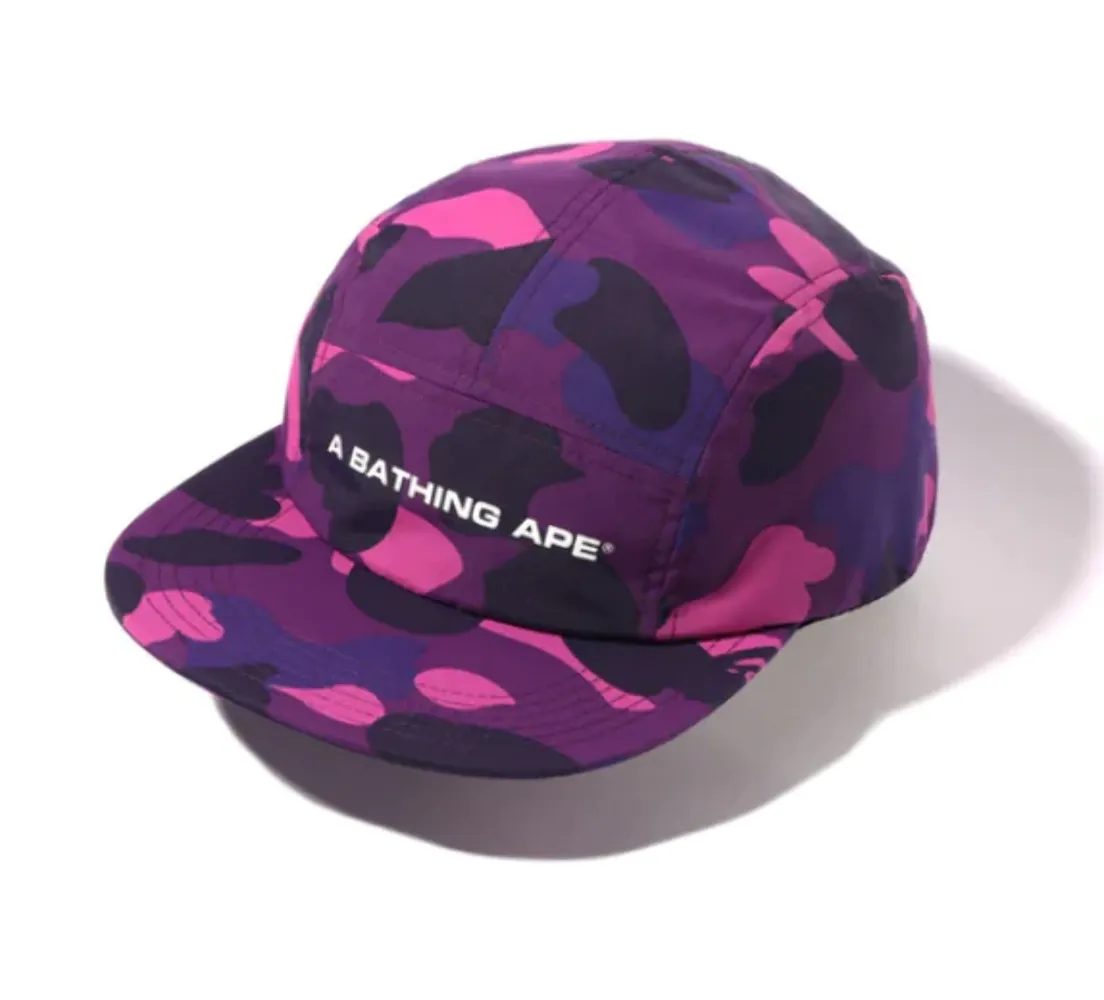 Bape Color Camo Jet Cap Purple 001CPI301021M