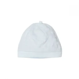 Bebe Spot Layette Beanie in Blue