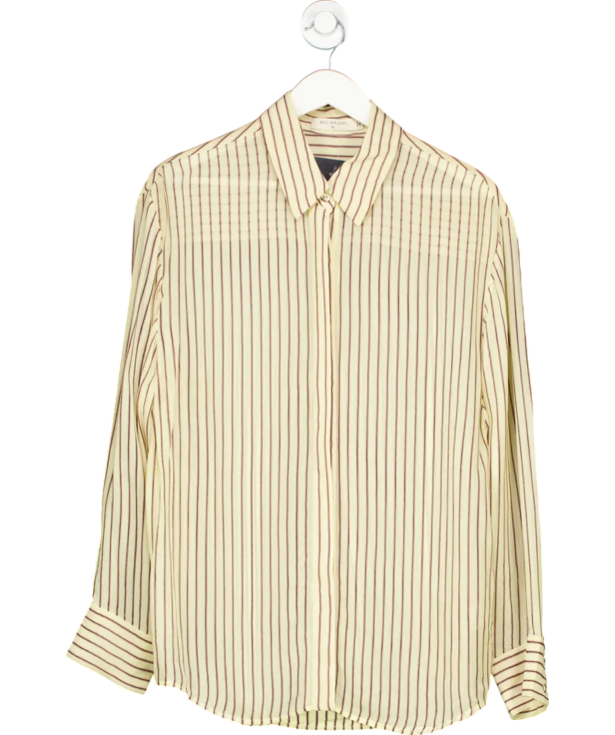 BEC  BRIDGE Cream Anise Blouse UK XS