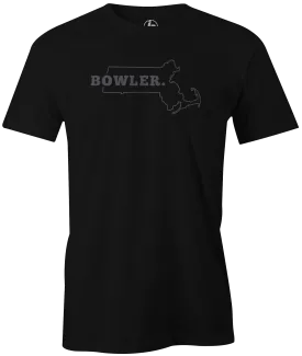 Bowler State Tee | Massachusetts