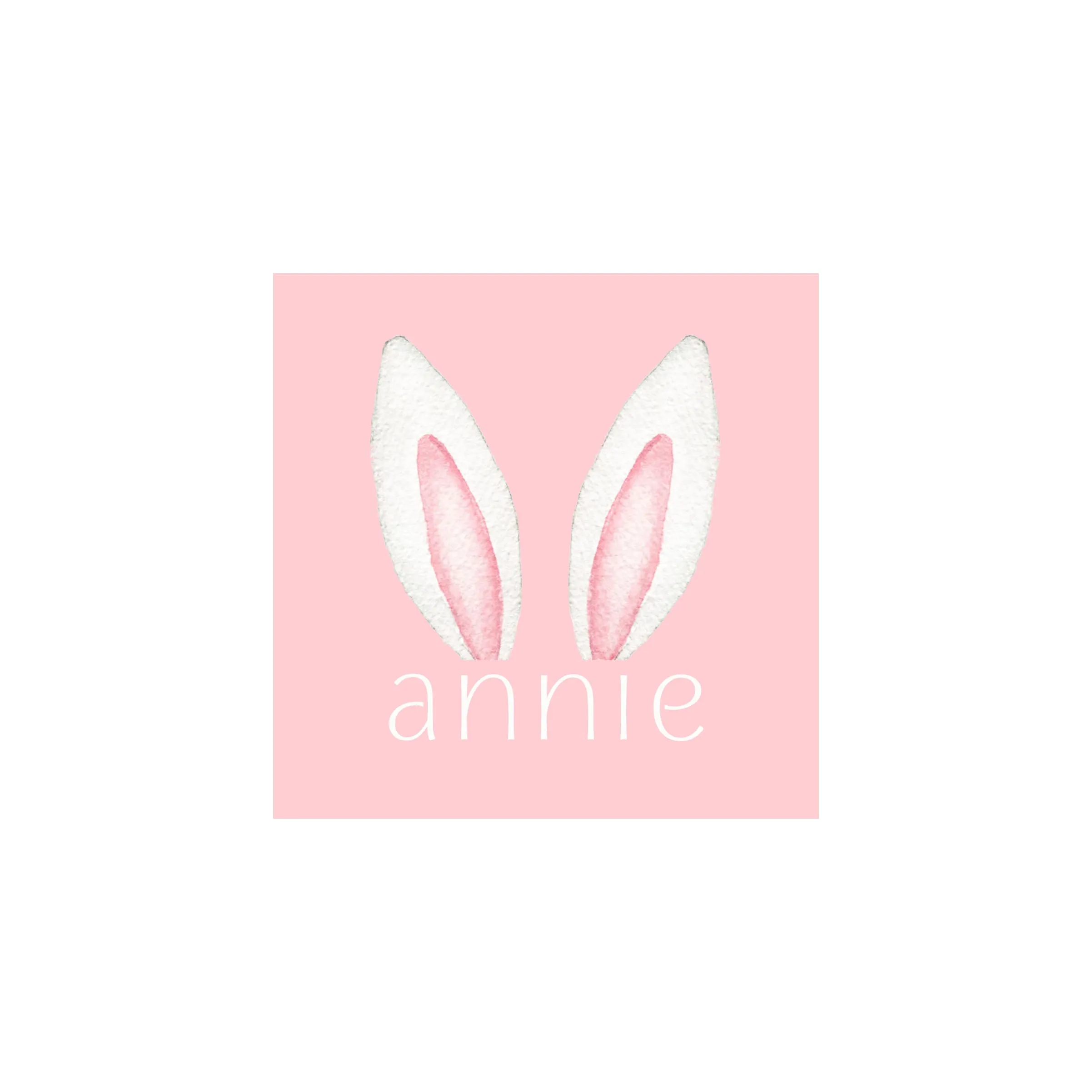 Bunny Ears Gift Tags & Stickers