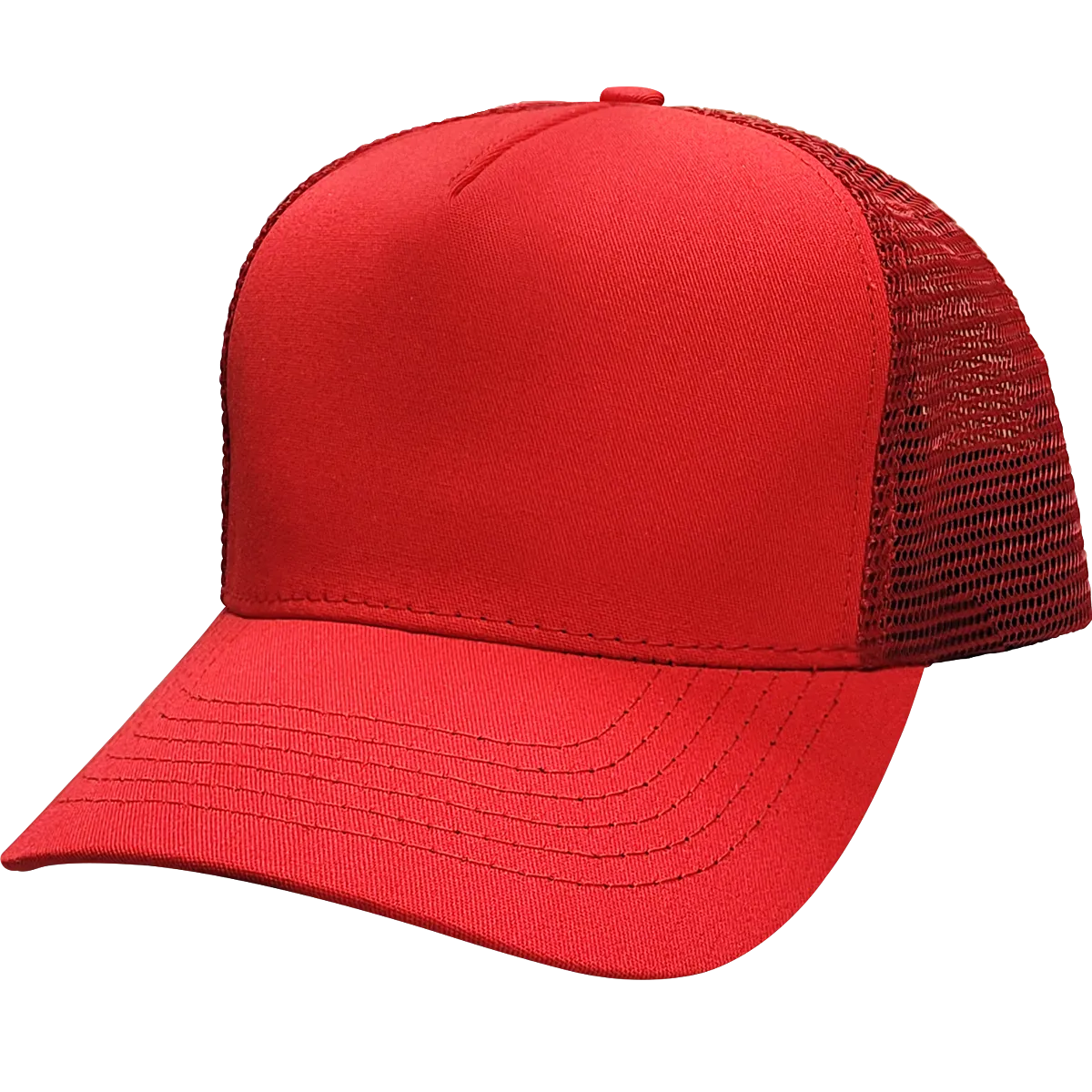 Cali Headwear US40 5 Panel Structured Trucker Hat Made in USA