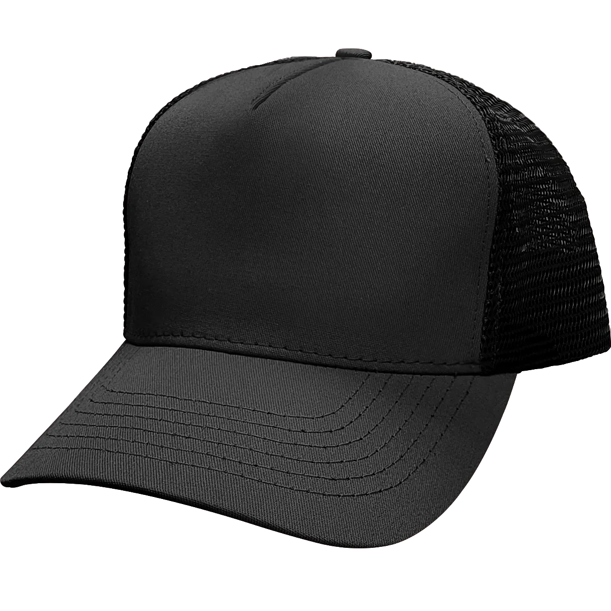 Cali Headwear US40 5 Panel Structured Trucker Hat Made in USA