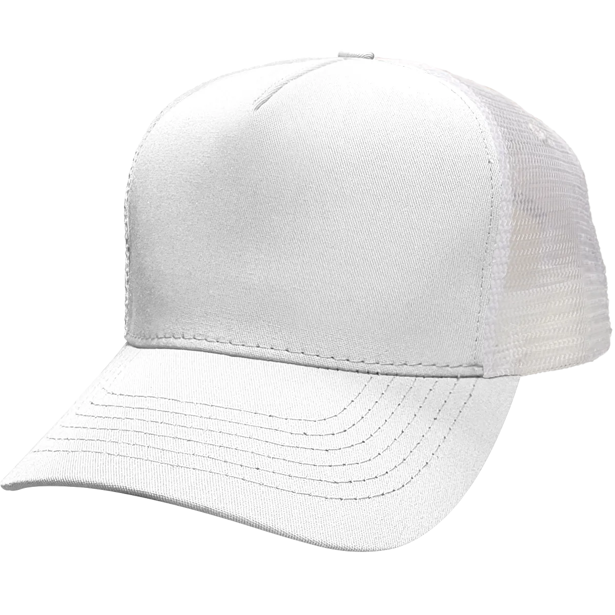 Cali Headwear US40 5 Panel Structured Trucker Hat Made in USA