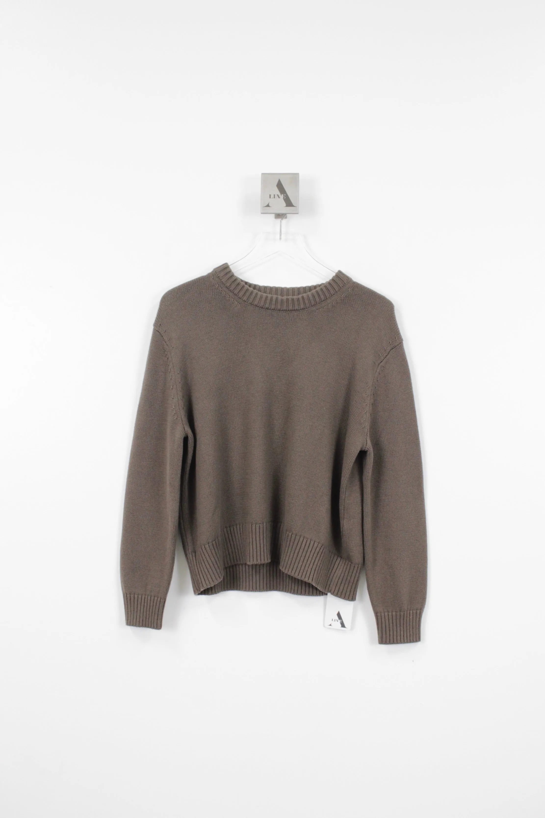 Cashmere Cotton L/S Crew
