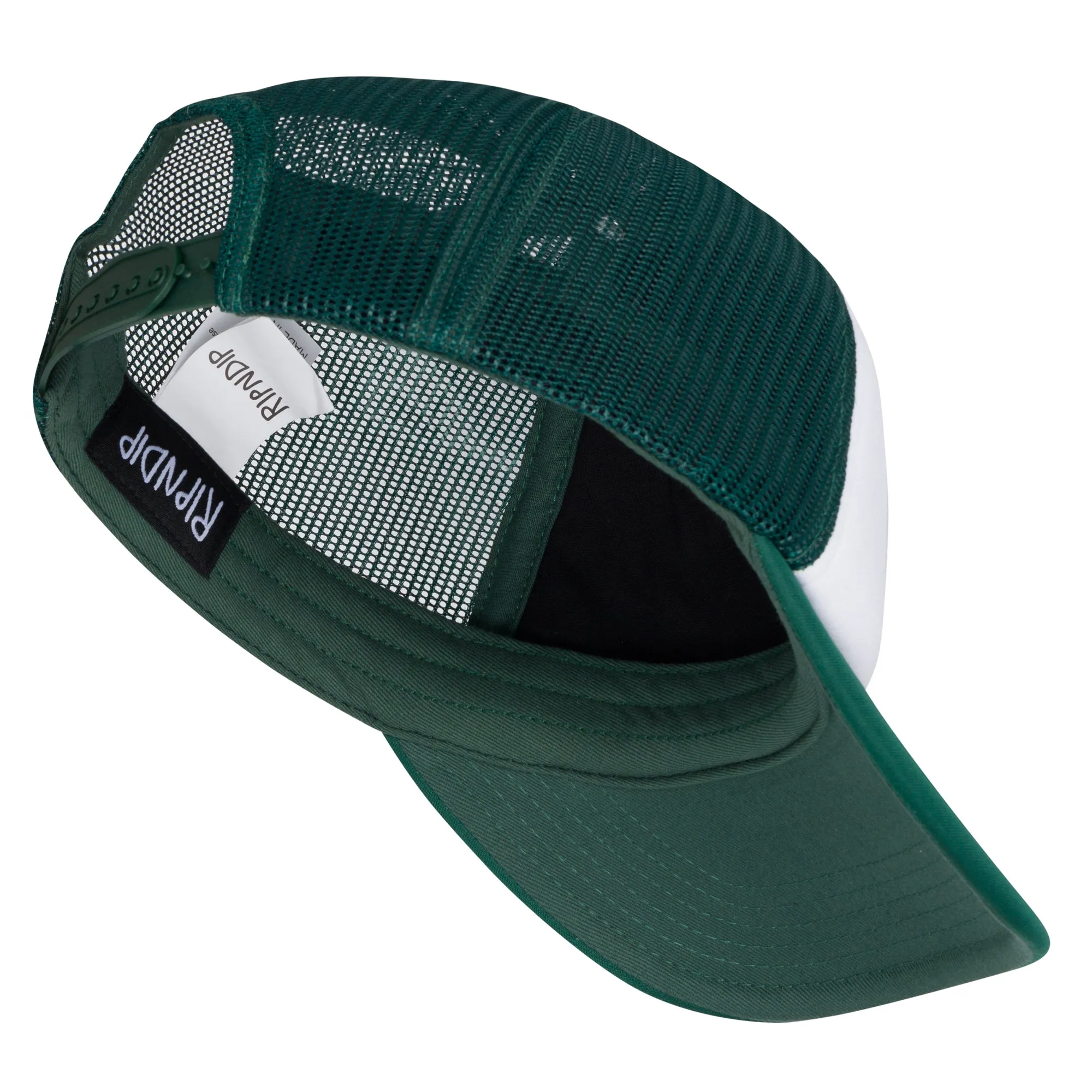 Catfish Trucker (Hunter Green/White)