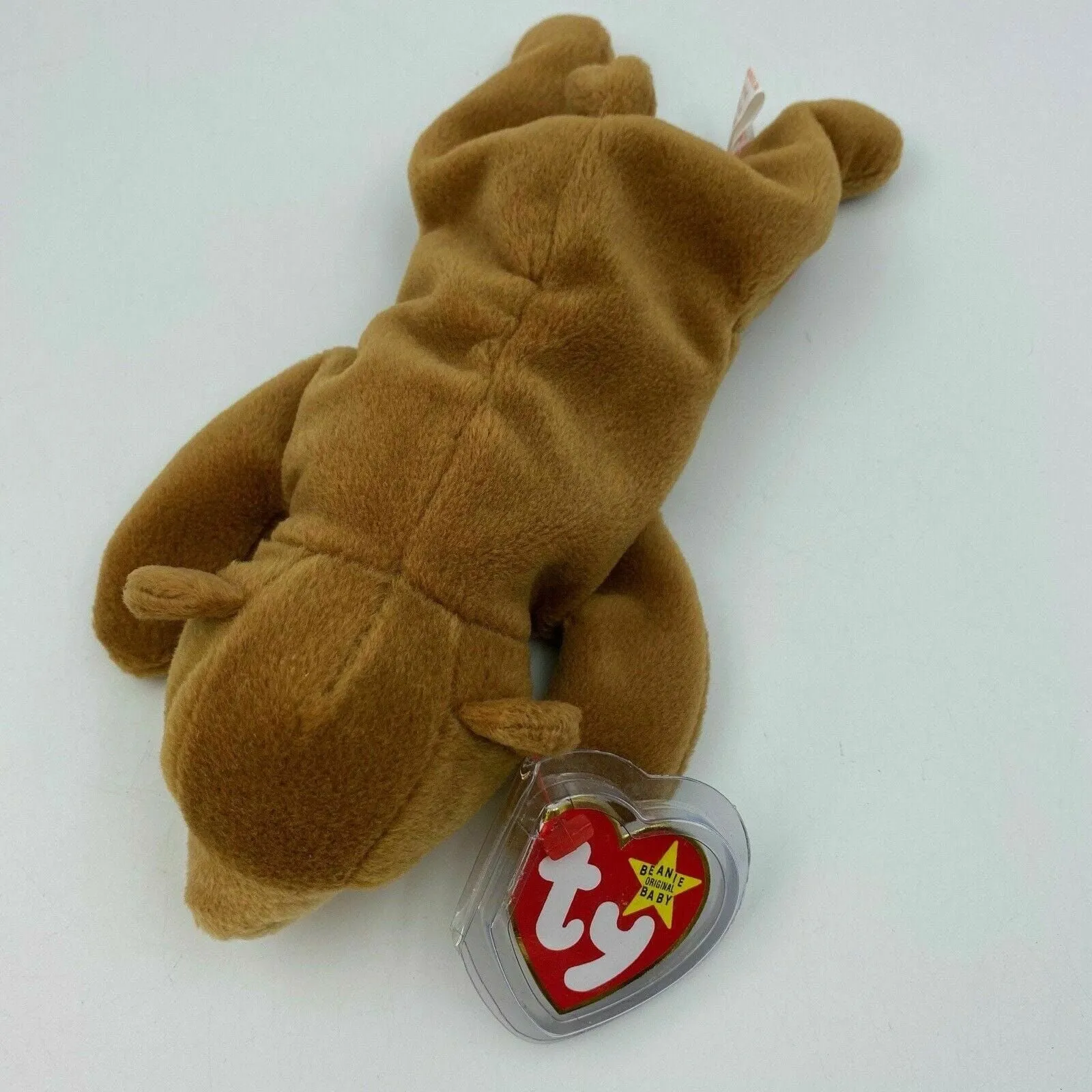 Charming Ty Original Beanie Babies Cubbie The Bear Plush Toy - Excellent Cond. w/Errors - Vintage