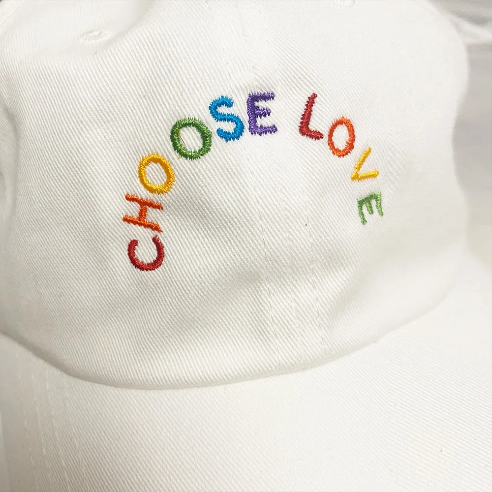 Choose Love Baseball Hat