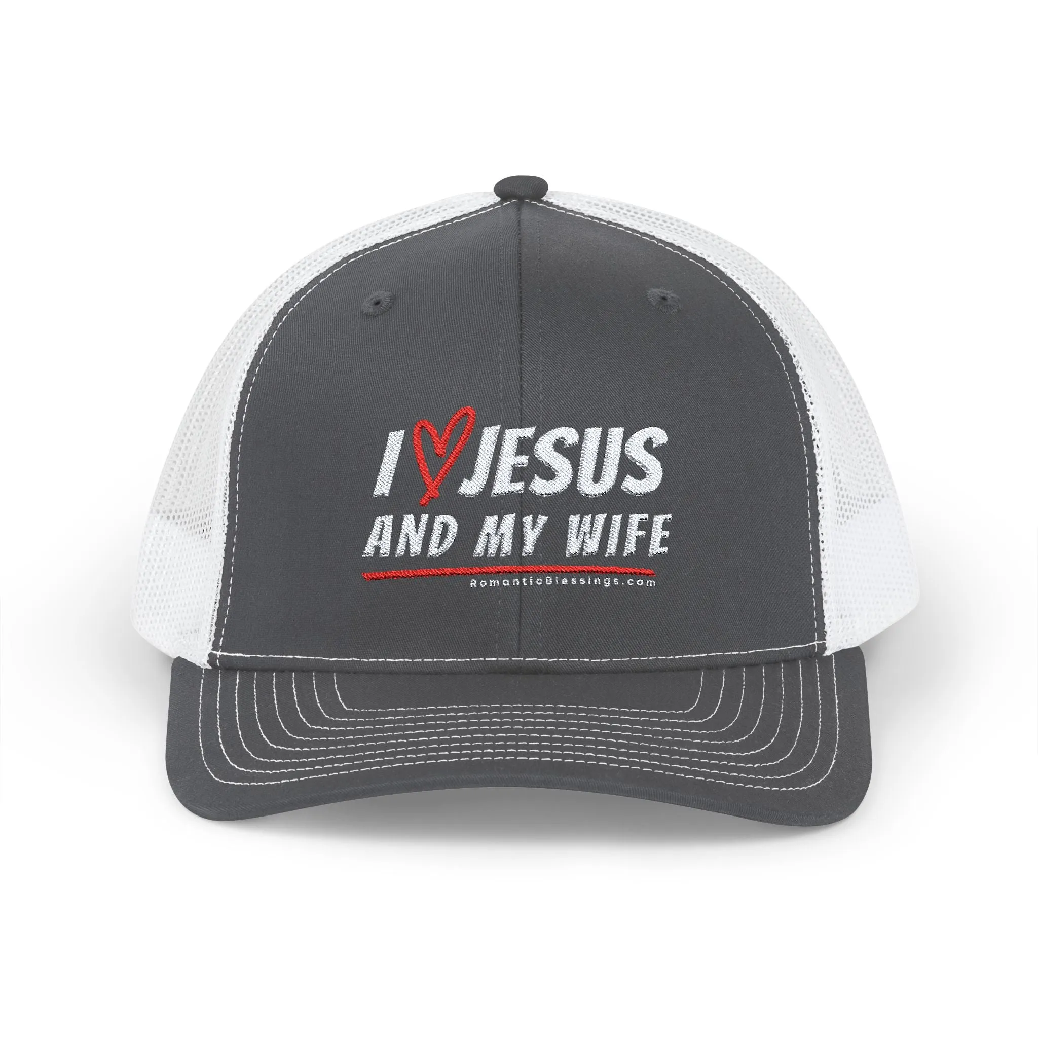 Christian Marriage Message for Husbands on a Snapback Cap