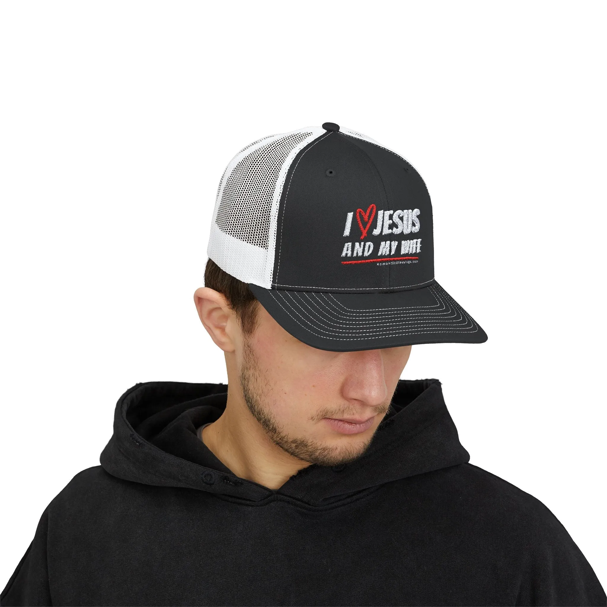 Christian Marriage Message for Husbands on a Snapback Cap