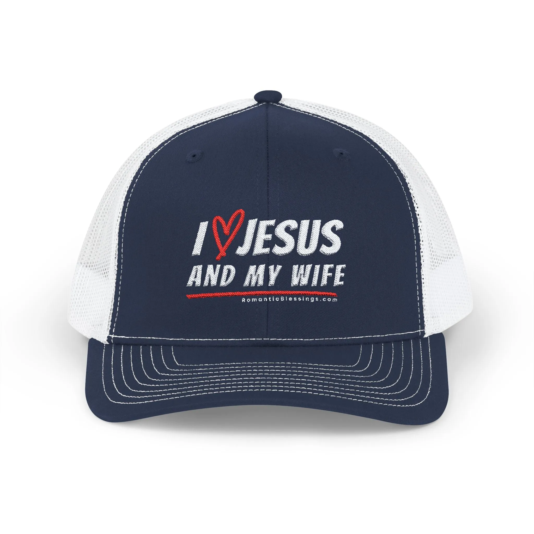 Christian Marriage Message for Husbands on a Snapback Cap