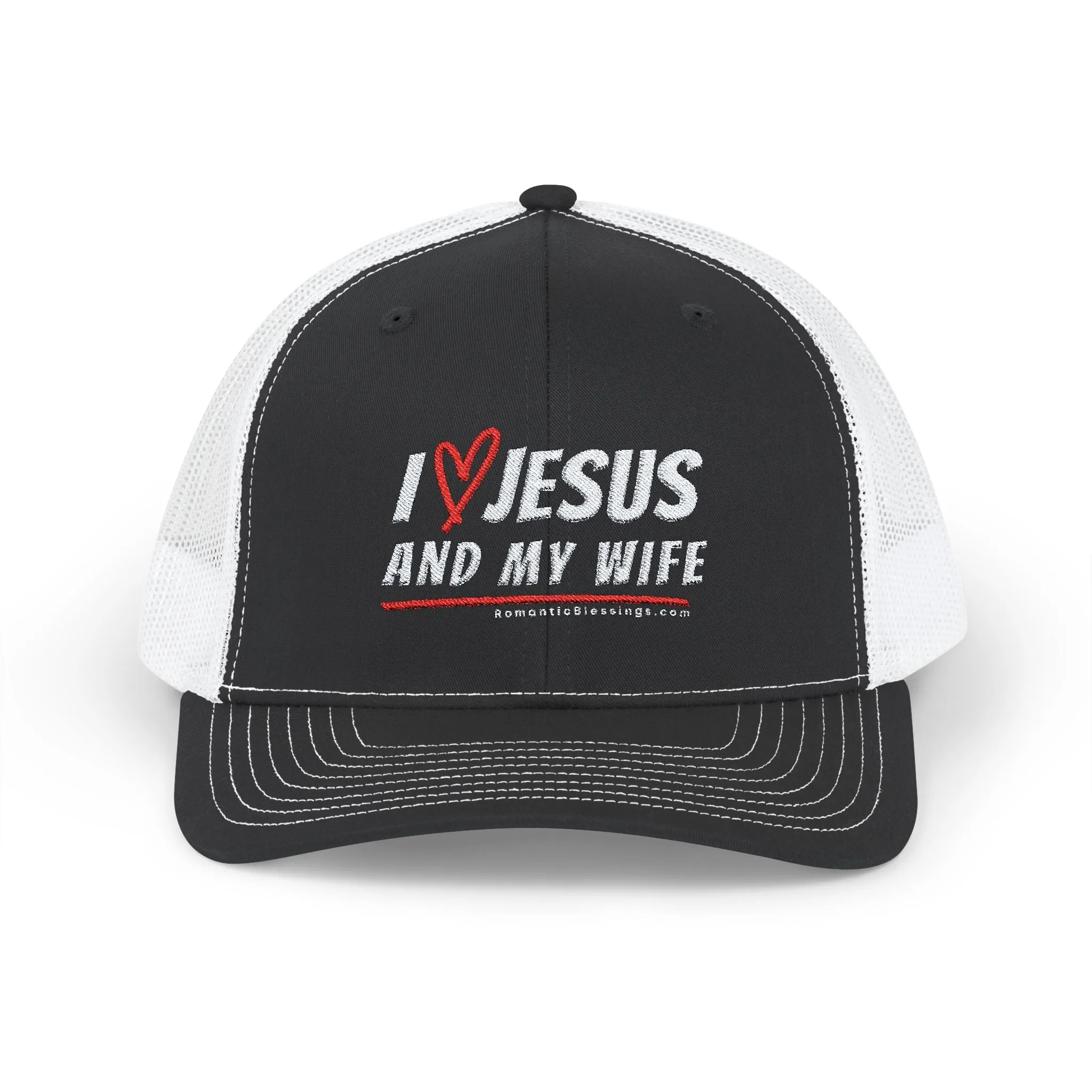 Christian Marriage Message for Husbands on a Snapback Cap