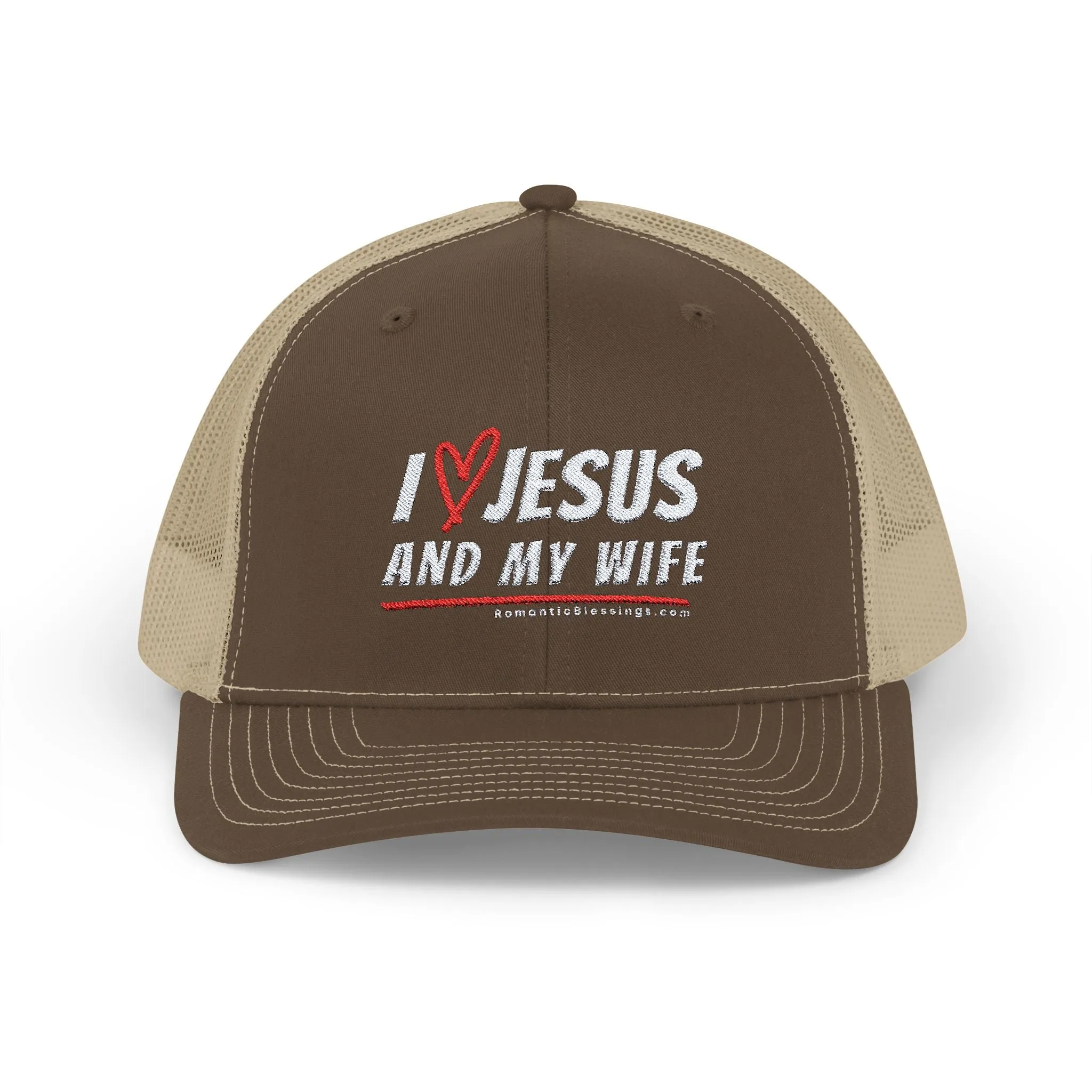 Christian Marriage Message for Husbands on a Snapback Cap