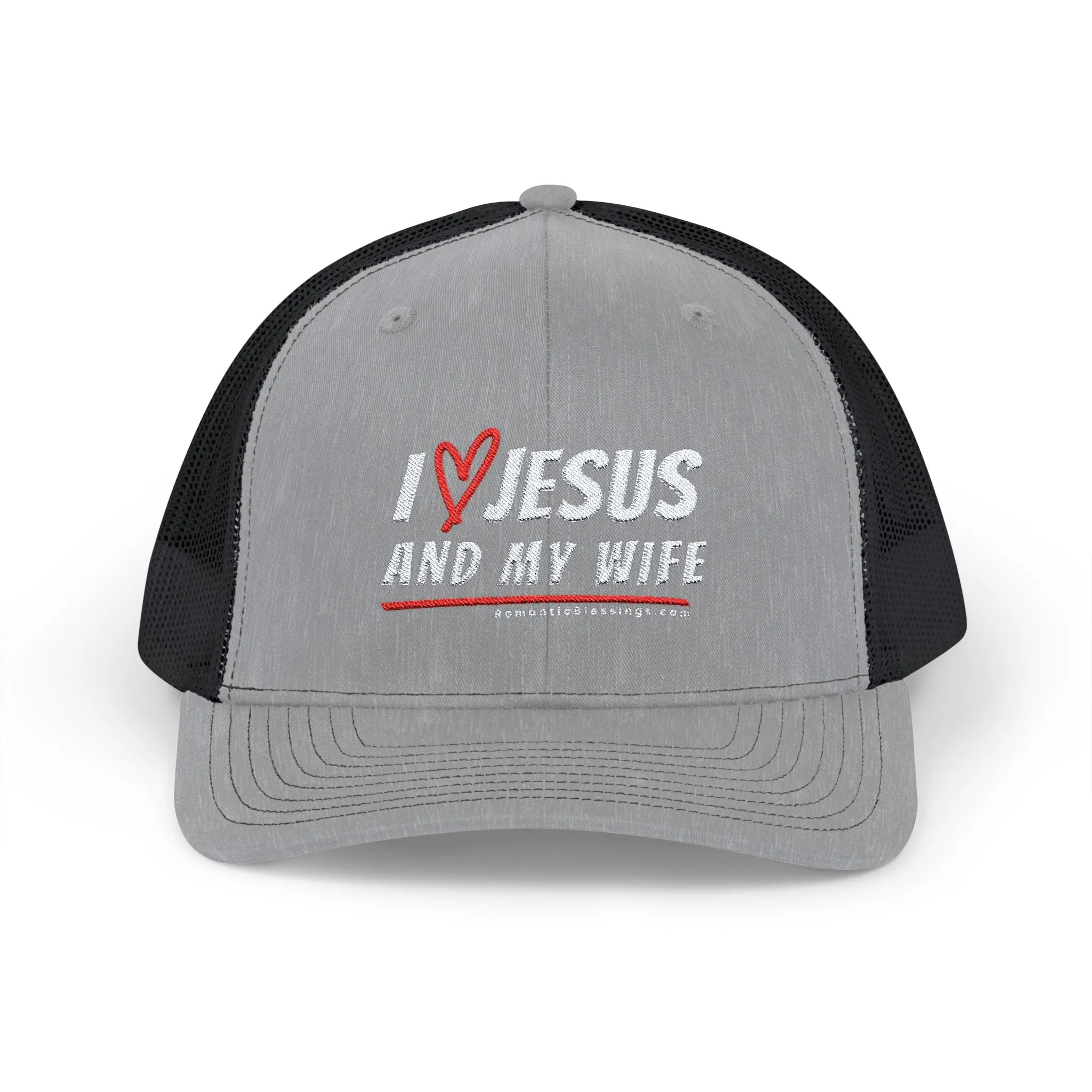 Christian Marriage Message for Husbands on a Snapback Cap