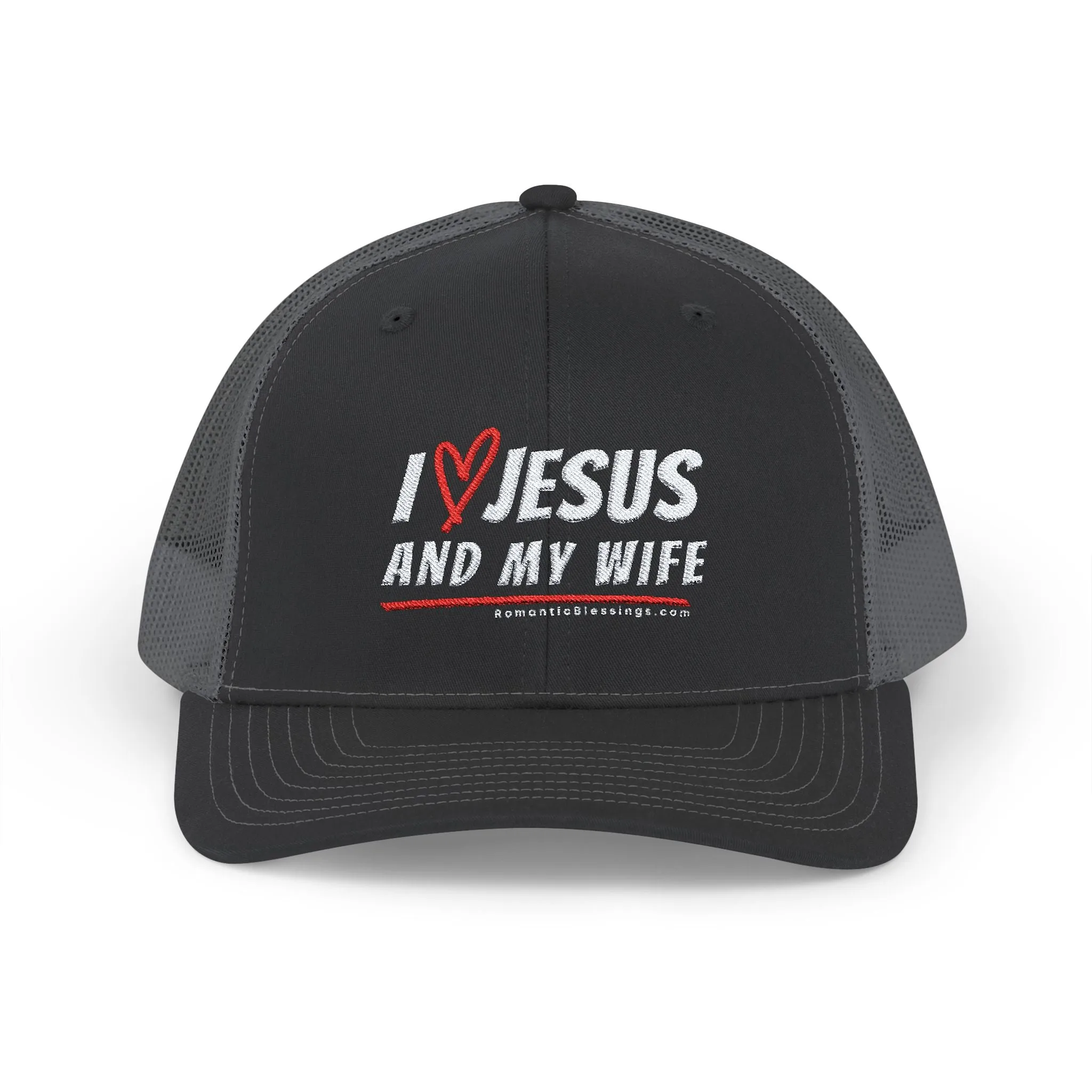 Christian Marriage Message for Husbands on a Snapback Cap