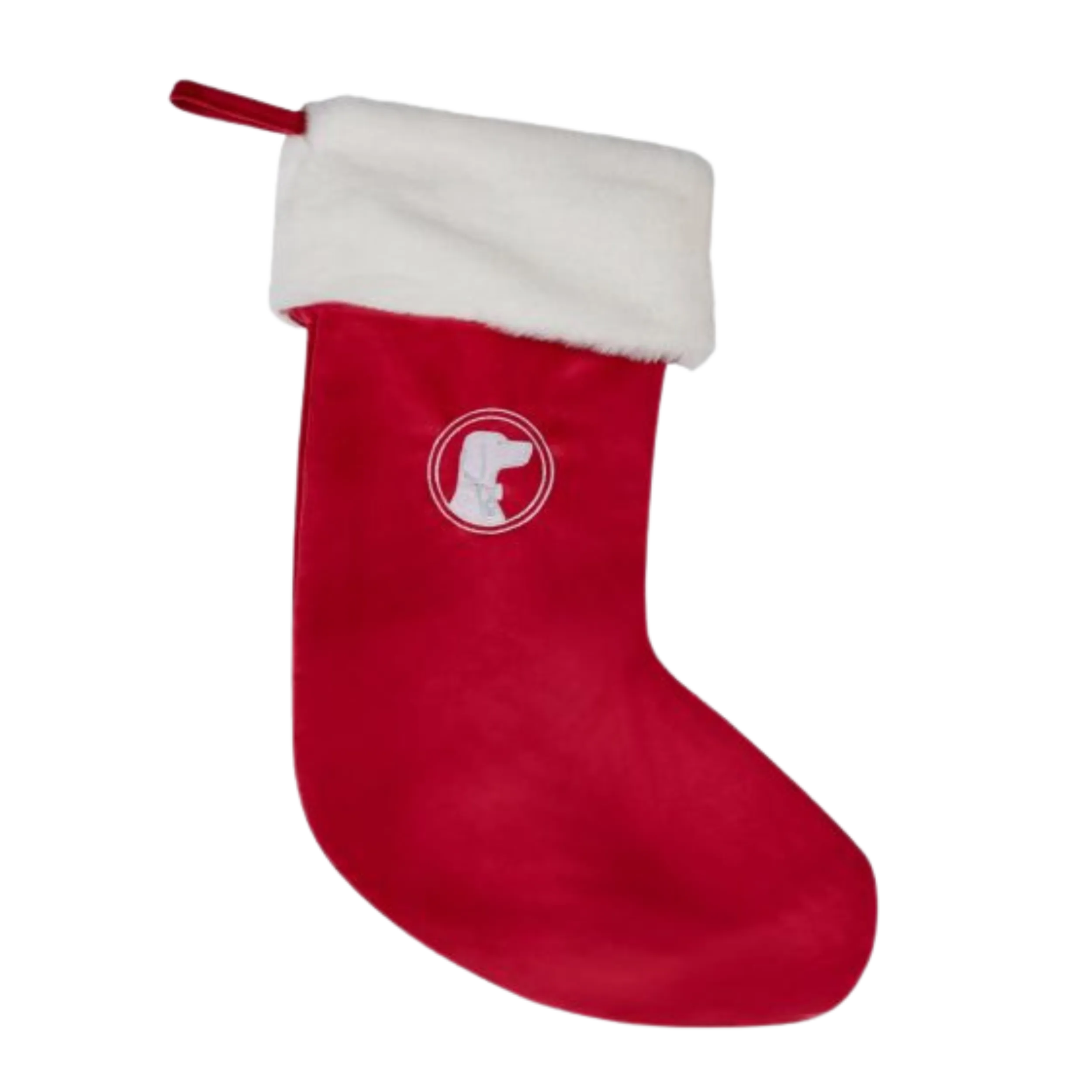 Christmas Holiday Dog Stocking | Crimson