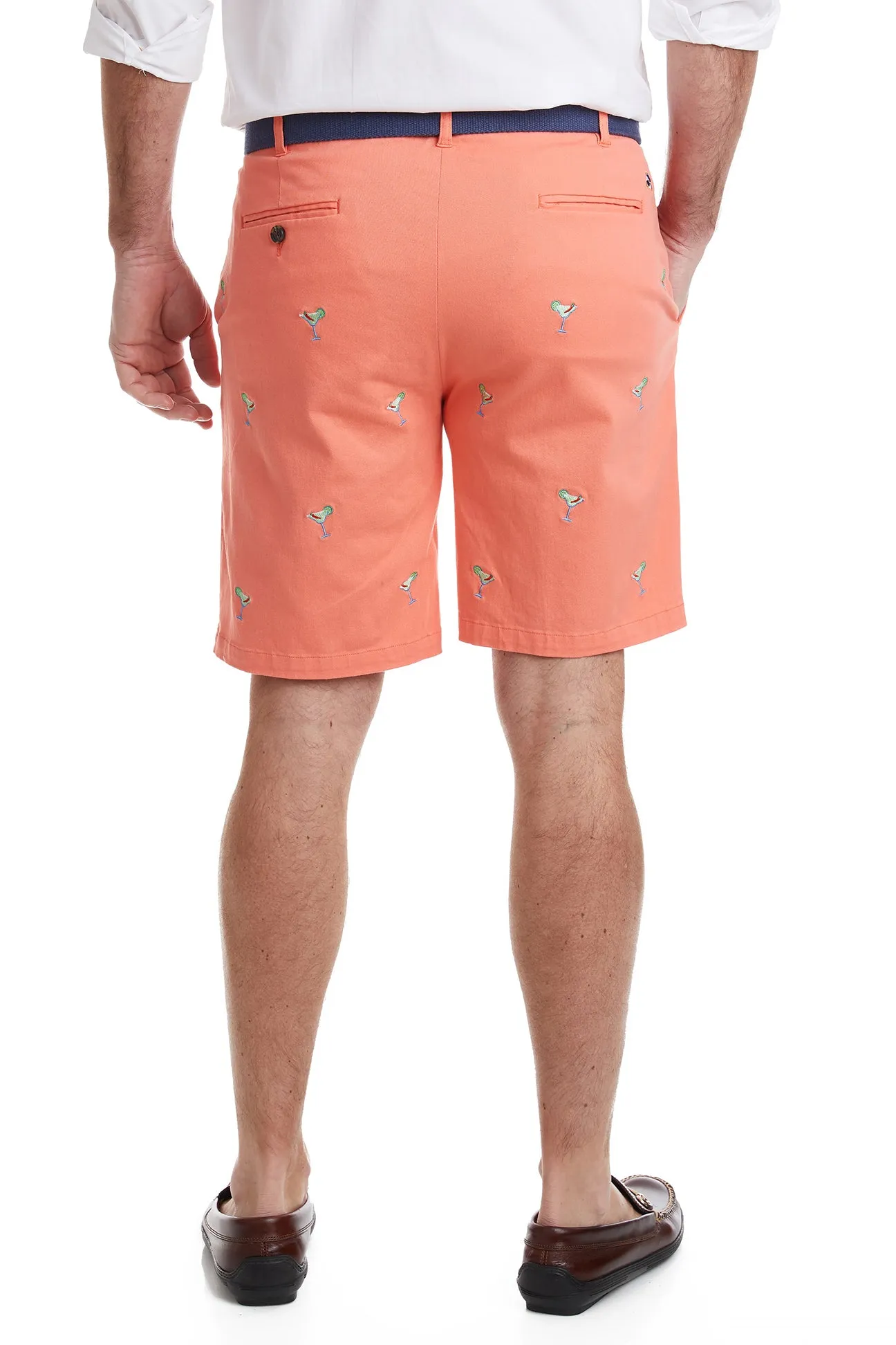 Cisco Short Stretch Twill Coral with Spicy Margarita