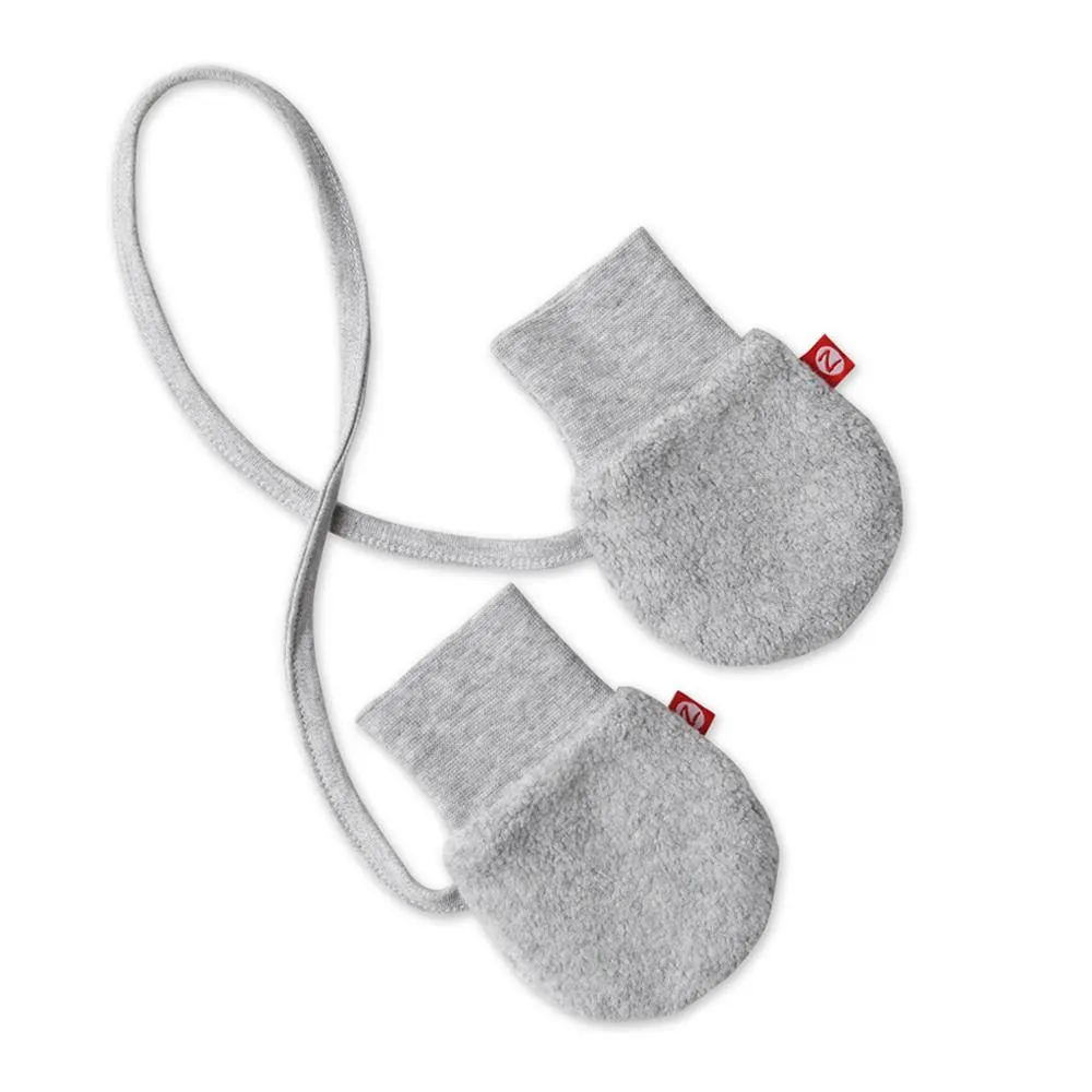 Cozie Fleece Mitten - Heather Gray