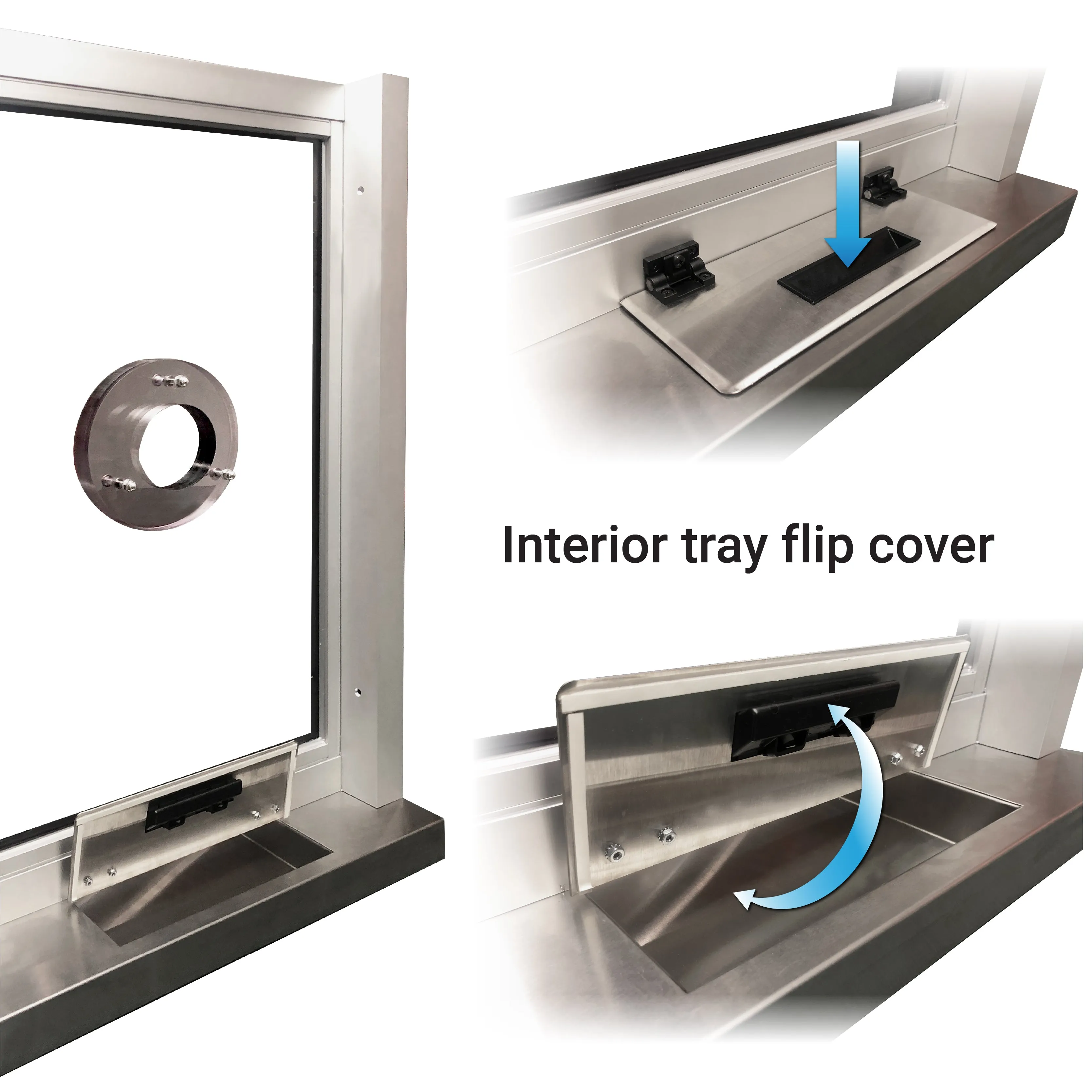 CSE-RA-TW-2542 | 603 Ticket/Cashier Window with Deal Tray