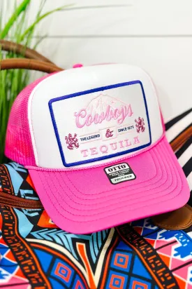 Custom Trucker Hat - Cowboys and Tequila