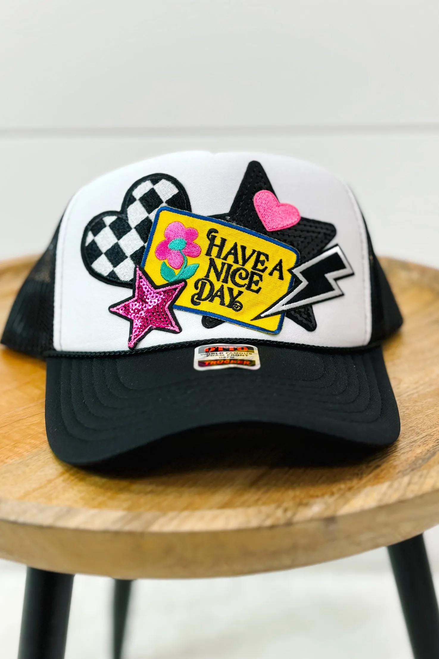 Custom Trucker Hat - Have a Nice Day
