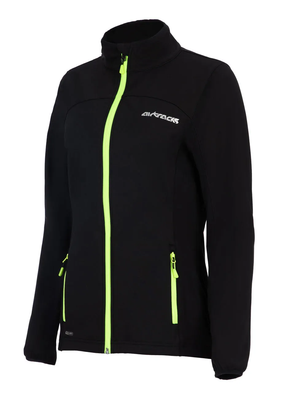 Damen Winter Thermo Fahrradtrikot Set Pro Line Schwarz