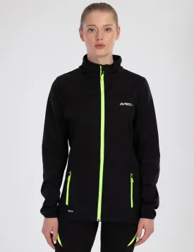 Damen Winter Thermo Fahrradtrikot Set Pro Line Schwarz