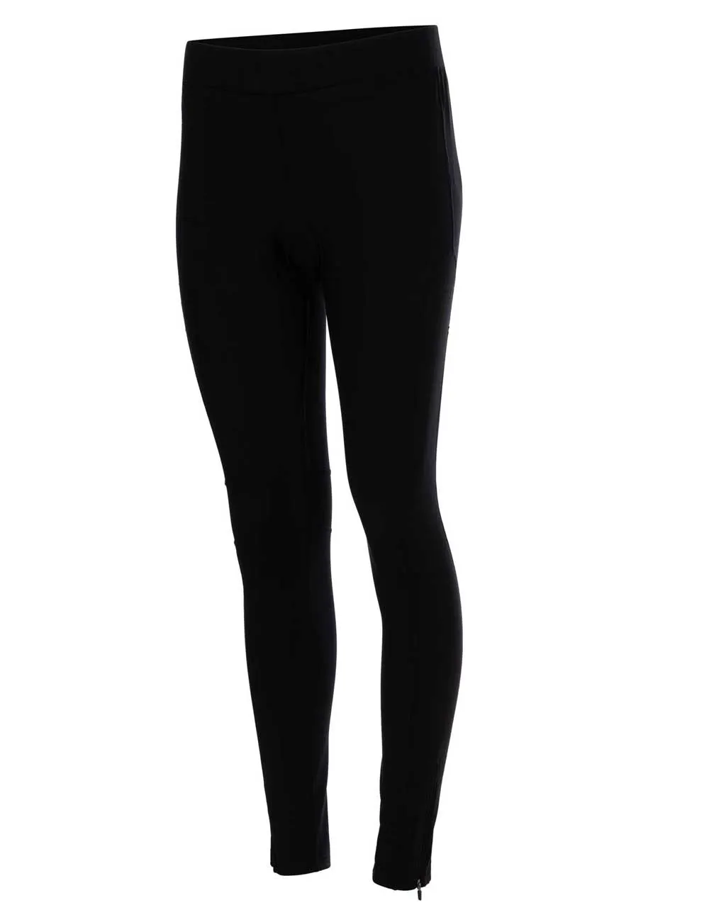 Damen Winter Thermo Fahrradtrikot Set Pro Line Schwarz