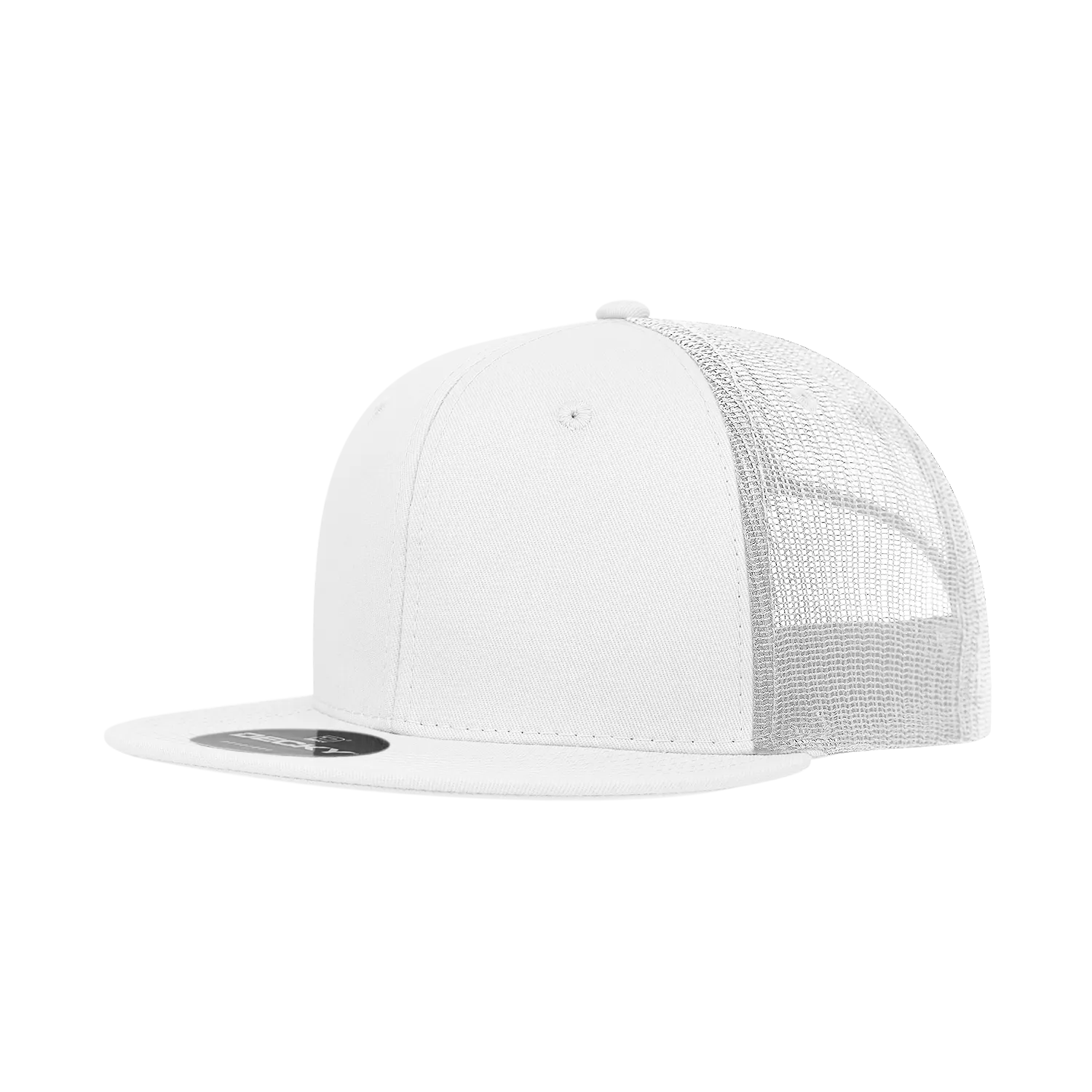 Decky 6033 6 Panel High Profile Structured Cotton Blend Trucker - CASE Pricing