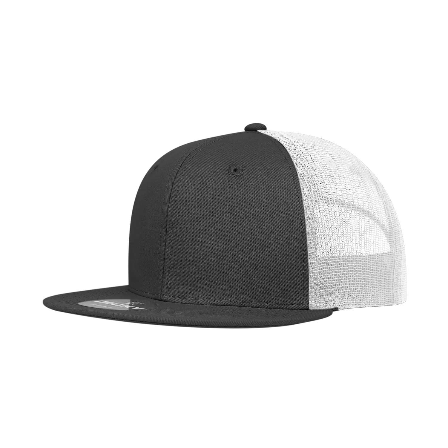 Decky 6033 6 Panel High Profile Structured Cotton Blend Trucker - CASE Pricing