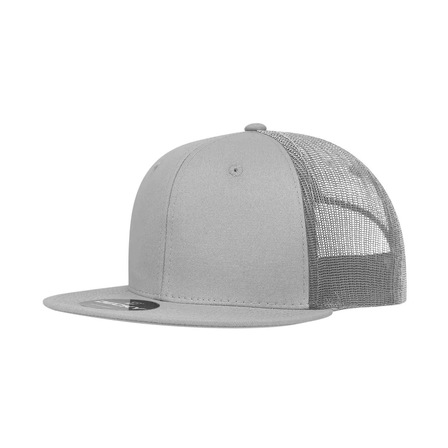 Decky 6033 6 Panel High Profile Structured Cotton Blend Trucker - CASE Pricing