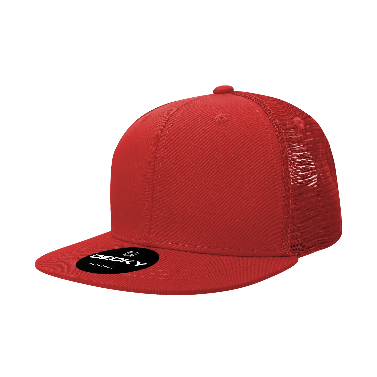 Decky 6033 6 Panel High Profile Structured Cotton Blend Trucker - CASE Pricing