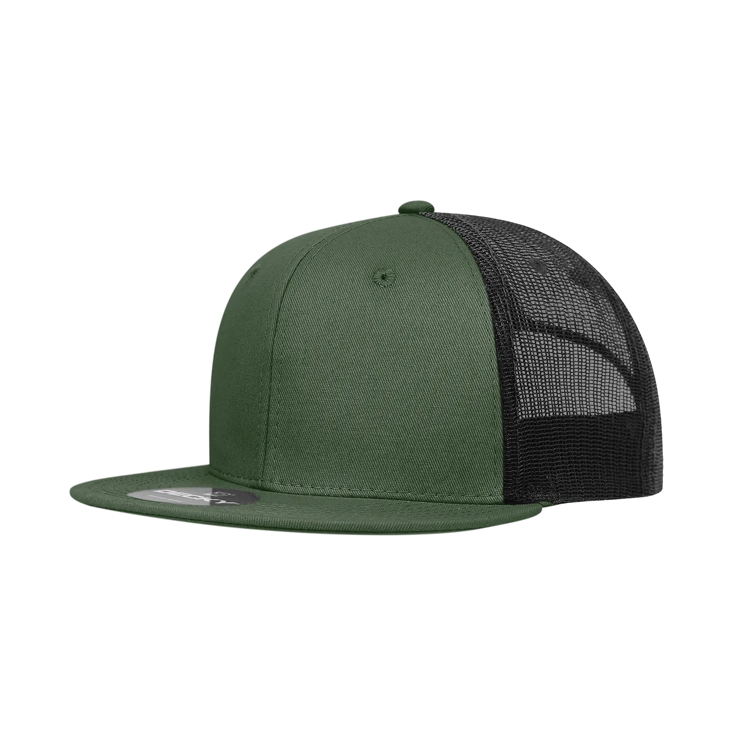 Decky 6033 6 Panel High Profile Structured Cotton Blend Trucker - CASE Pricing